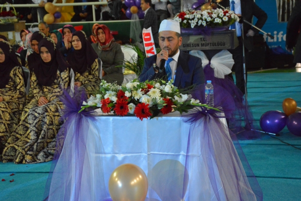 30'u Bulancaklı 65 hafız icazet aldı