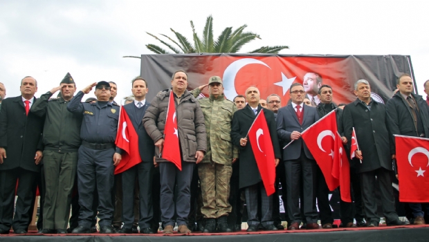 GİRESUN TERÖRE KARŞI TEK YÜREK OLDU