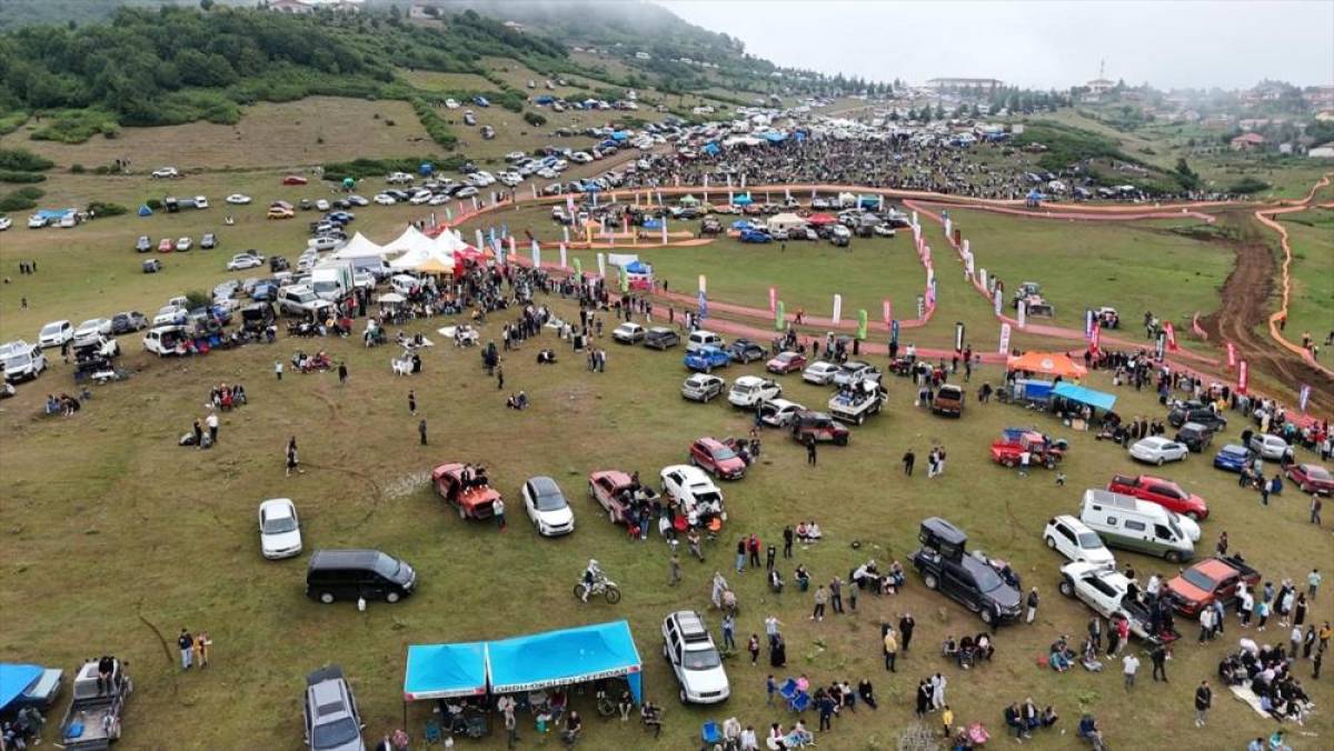 Karadeniz Off-Road Kupası 3. ayak yarışı Ordu'da yapıldı
