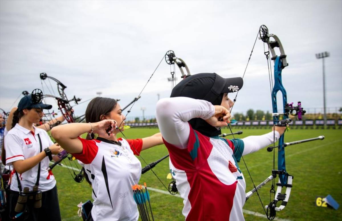 Okçuluk Türkiye Kupası'nın 3. ayağı, Samsun'da sona erdi