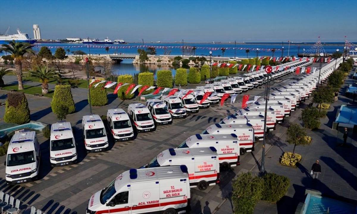 Samsun'da 100 yeni ambulans hizmete girecek