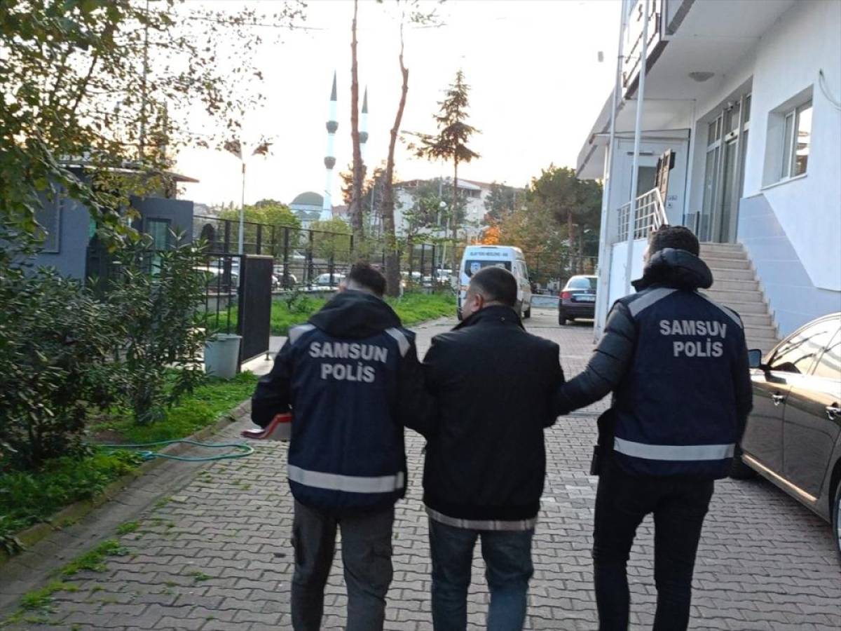 Samsun'da 15 yıl hapis cezası bulunan firari yakalandı
