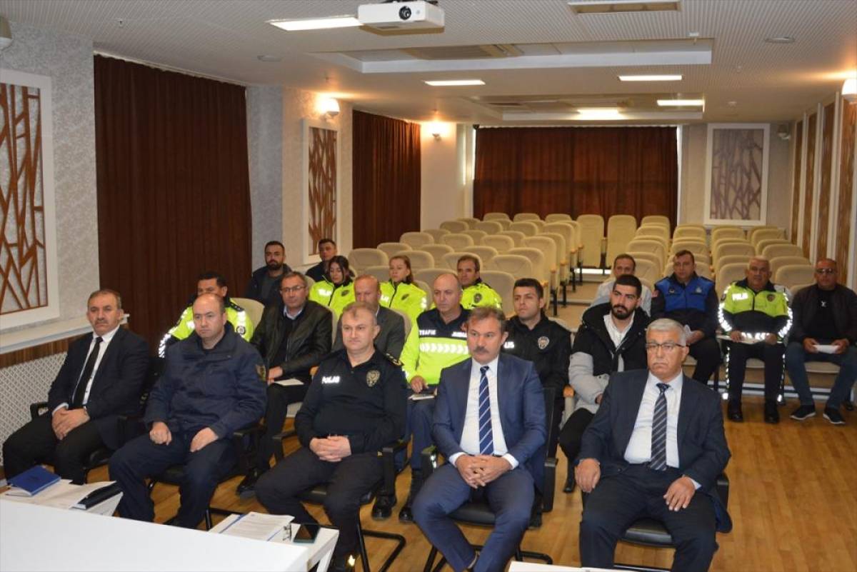 Havza'da Kış Mevsimi Trafik Tedbirleri Toplantısı düzenlendi