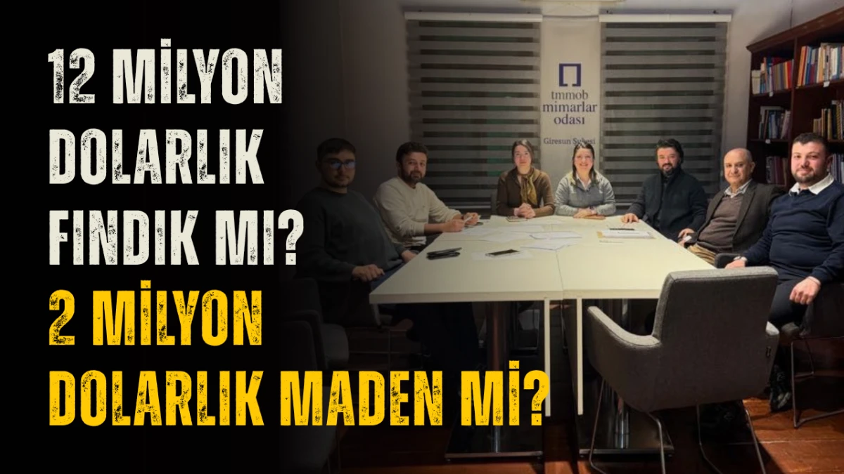 12 Milyon Dolarlık Fındık mı? 2 Milyon Dolarlık Maden mi?