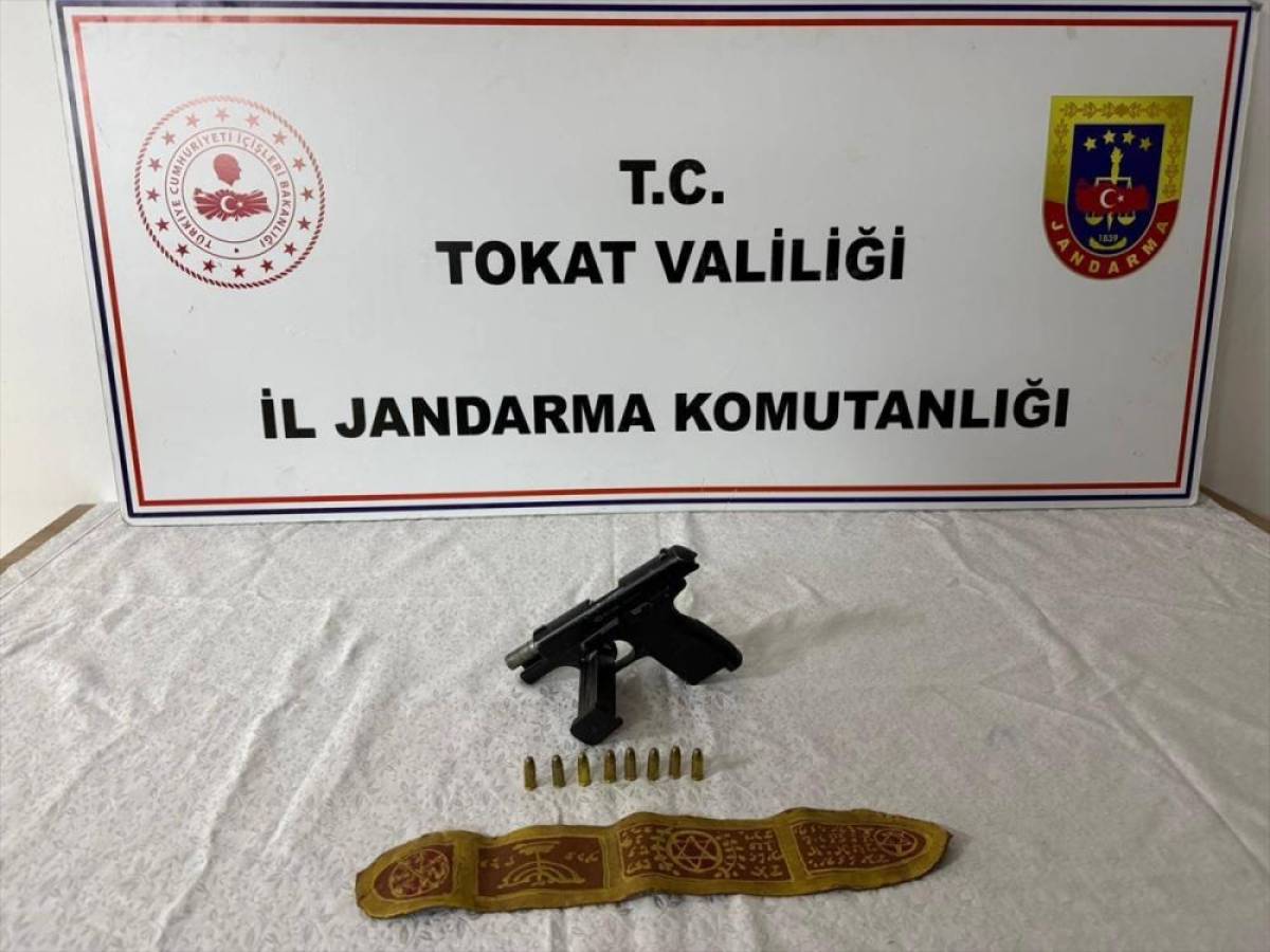 Tokat'ta Tarihi eser operasyonu'nda 1 zanlı yakalandı