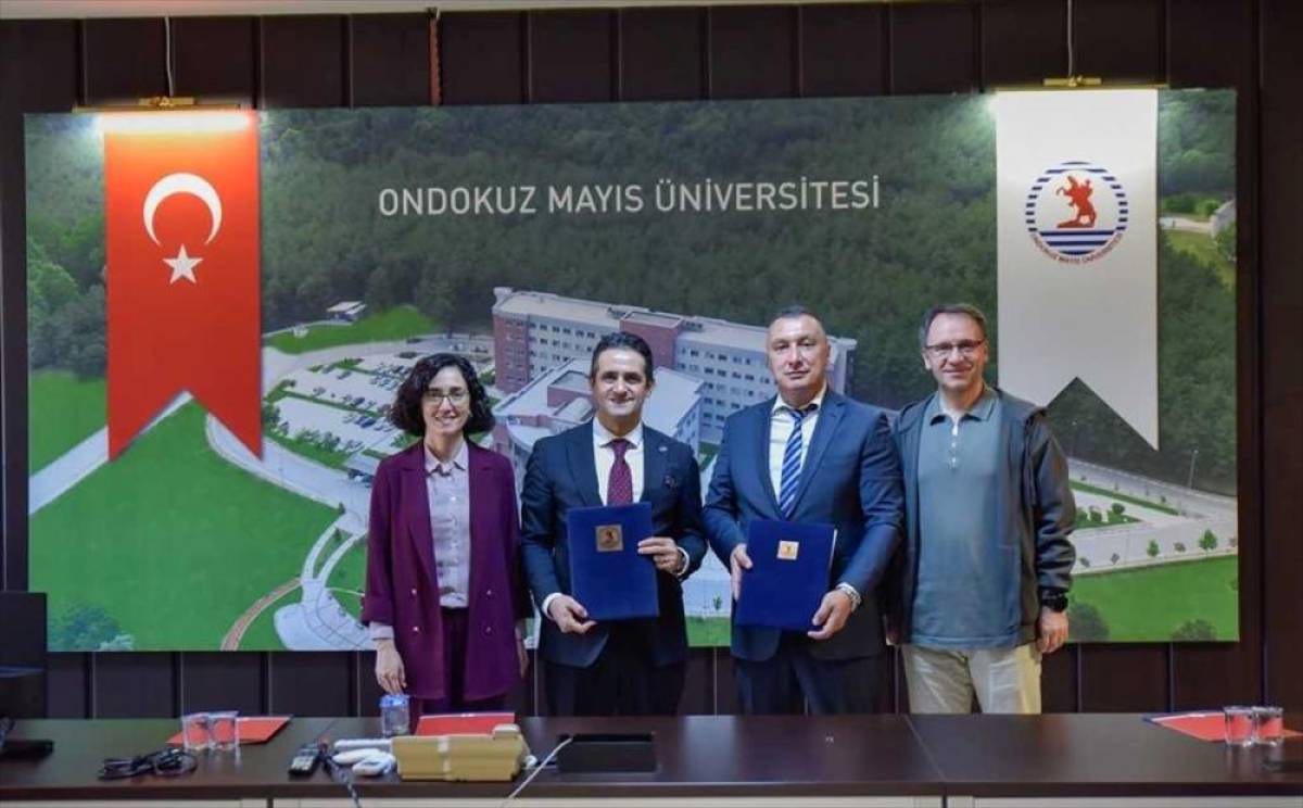 OMÜ ile Aziz Atik Fen Lisesi arasında eğitim iş birliği protokolü imzalandı