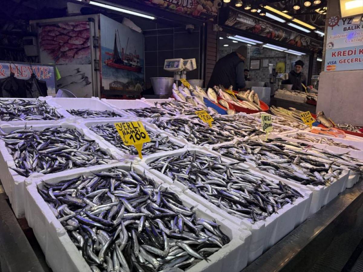 Trabzon'da hamsi ve istavrit 100 liradan satılıyor