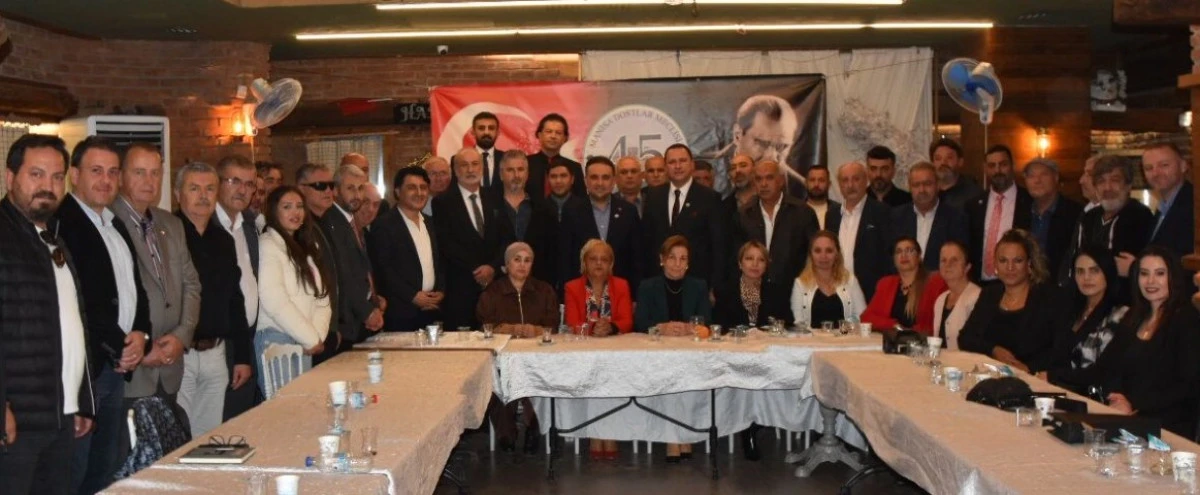 AK Parti Manisa Milletvekili Baybatur dostlar meclisinin konuğu oldu