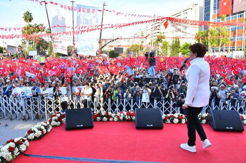 Akşener; ‘’14 Mayıs akşamı Bu işi Birinci Turda Bitirmeliyiz.’’