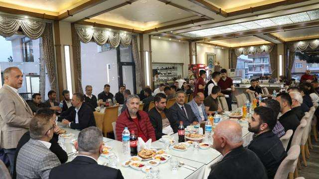 Başçiftlik'te depremzedeler için iftar programı düzenlendi