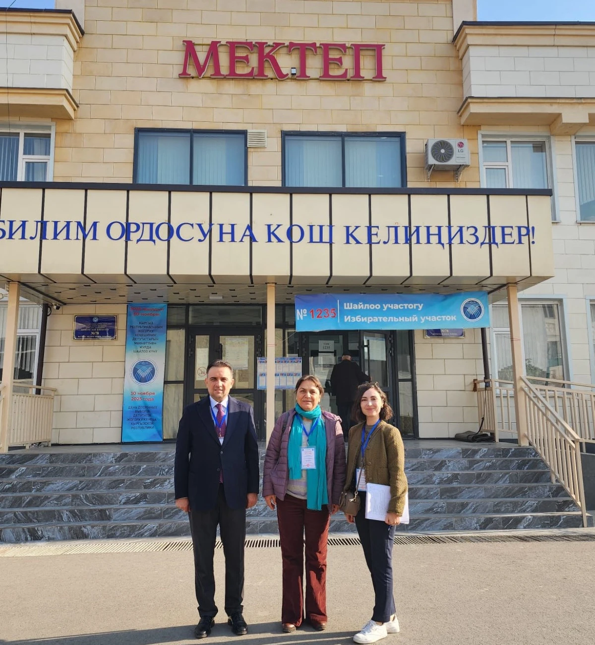 Baybatur, AGİT-PA görevinde Kırgızistan seçimlerini takip etti