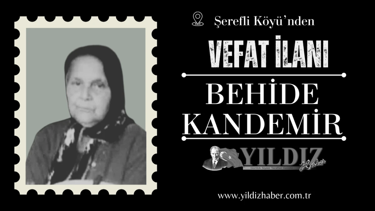 Behide Kandemir vefat etti