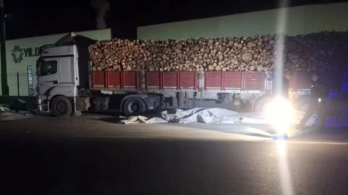 Bolu'da otomobilin çarptığı tırın sürücü öldü