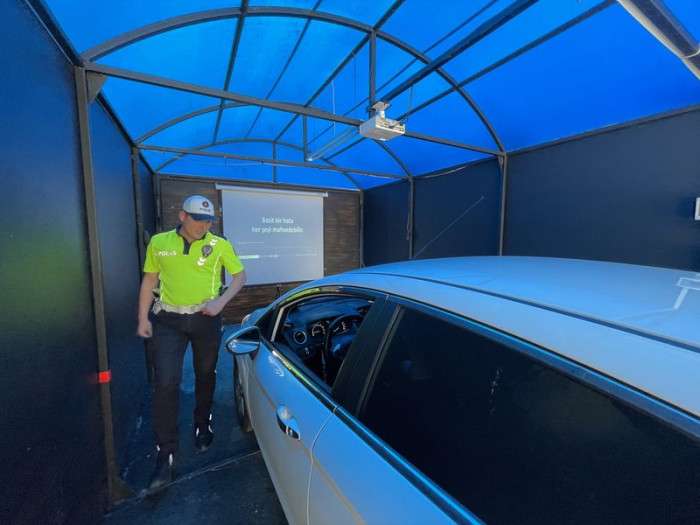 Bolu'da sürücüler 