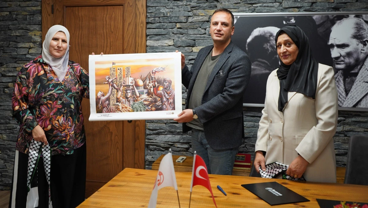 Bornova Ve Filistin’in Dura Belediyesi’nden Kardeşlik Adımı