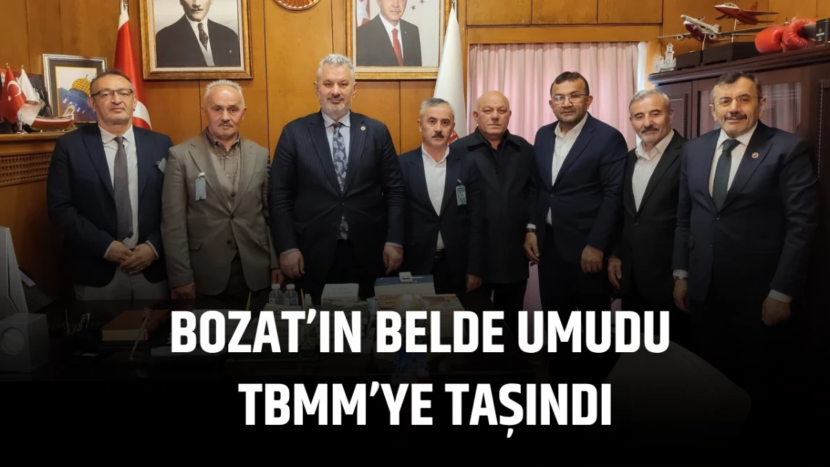 Bozat&rsquo;ın Belde Umudu TBMM&rsquo;ye Taşındı