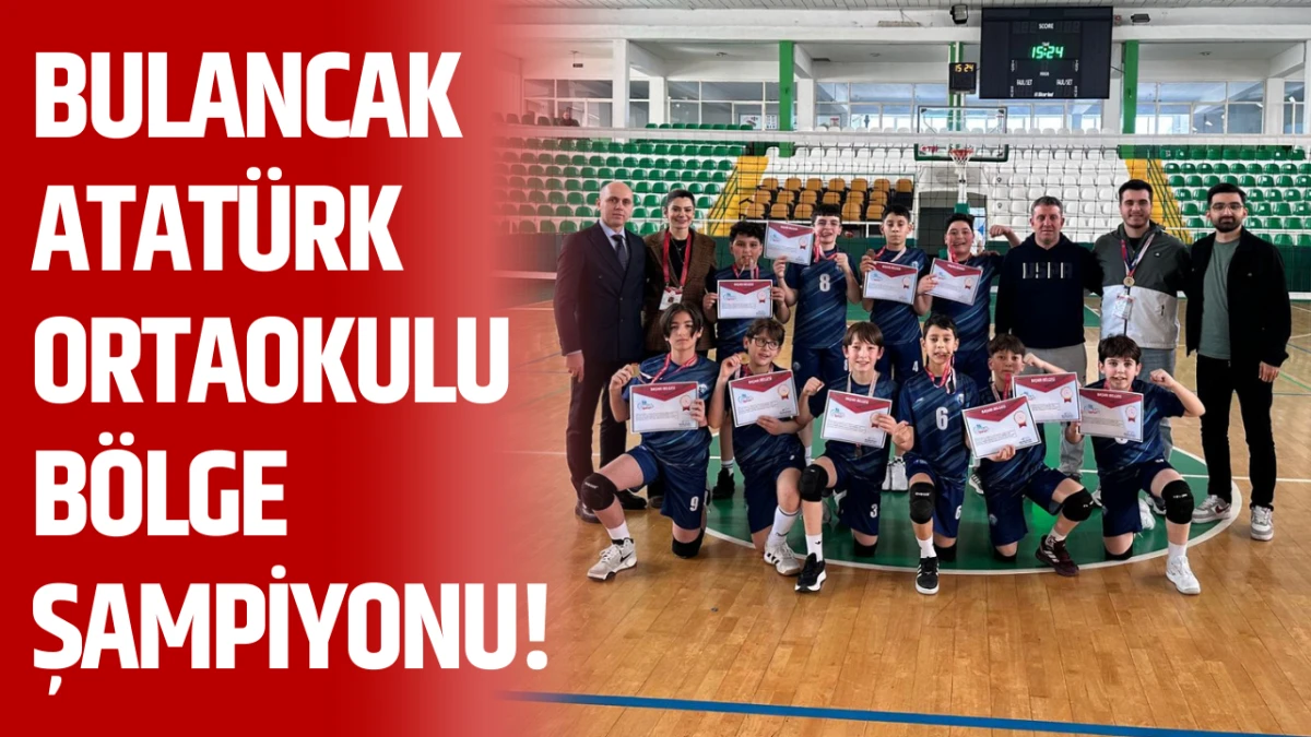 Bulancak Atat&uuml;rk Ortaokulu B&ouml;lge Şampiyonu oldu!