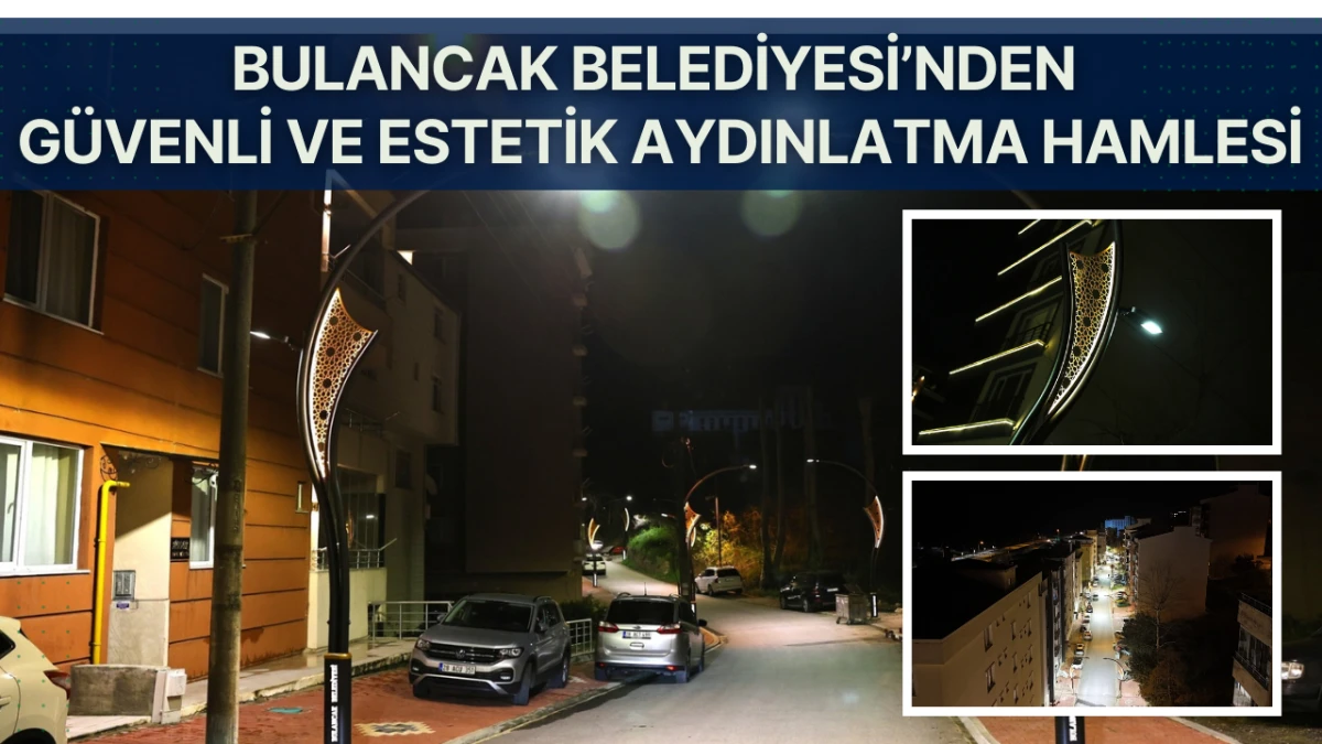 Bulancak Belediyesi&rsquo;nden G&uuml;venli ve Estetik Aydınlatma Hamlesi