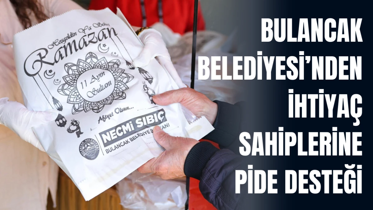 Bulancak Belediyesi&rsquo;nden İhtiya&ccedil; Sahiplerine Pide Desteği