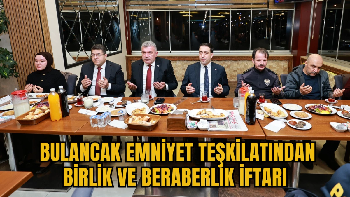Bulancak Emniyet Teşkilatından Birlik ve Beraberlik İftarı