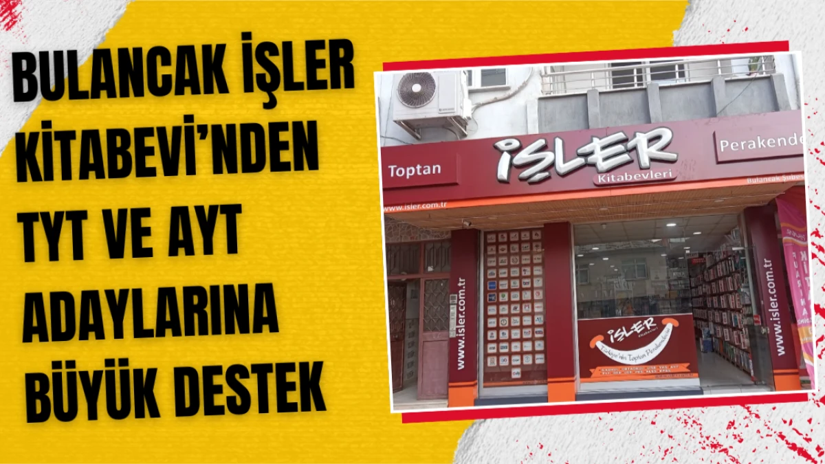 Bulancak İşler Kitabevi’nden TYT ve AYT adaylarına büyük destek