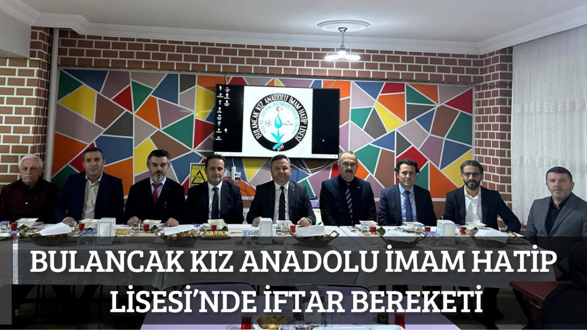Bulancak Kız Anadolu İmam Hatip Lisesi&rsquo;nde İftar Bereketi