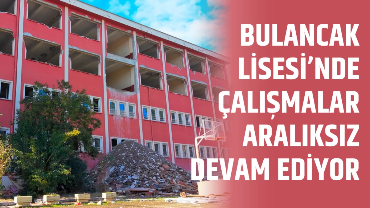 Bulancak Lisesi&rsquo;nde &ccedil;alışmalar aralıksız devam ediyor