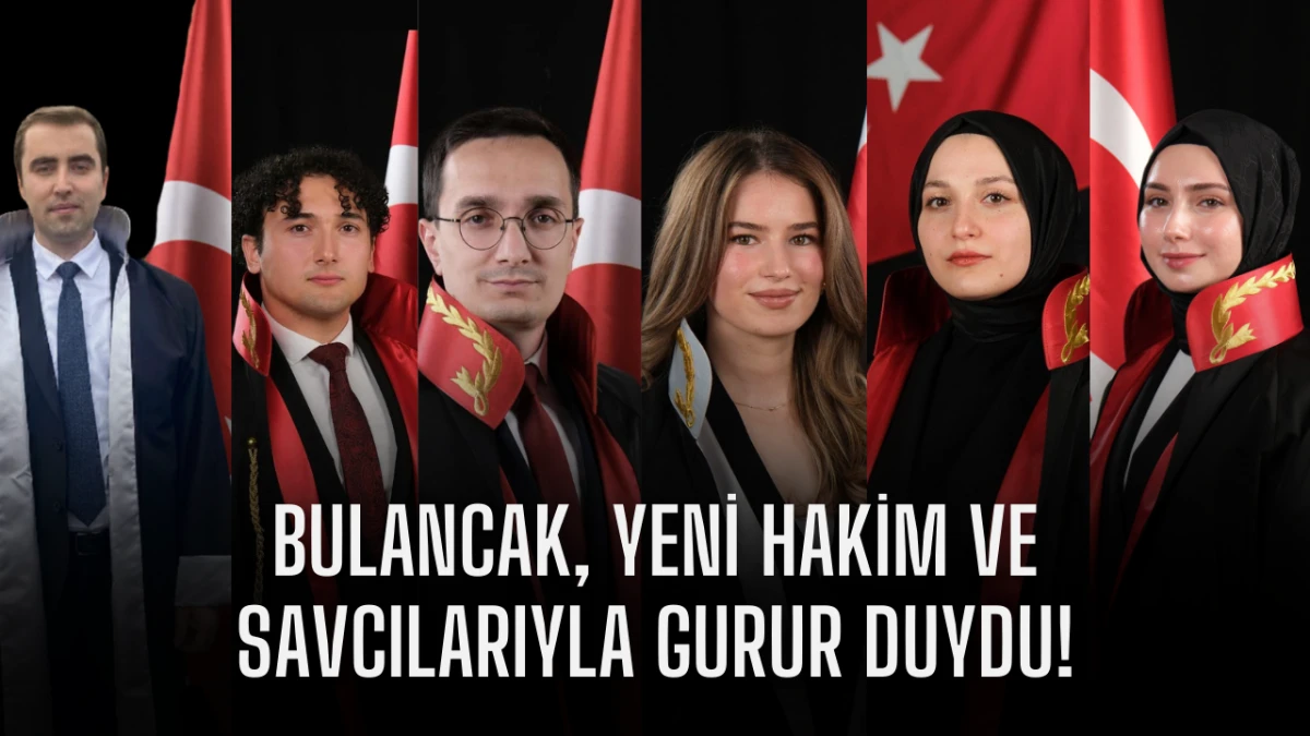 Bulancak, yeni hakim ve savcılarıyla gurur duydu!
