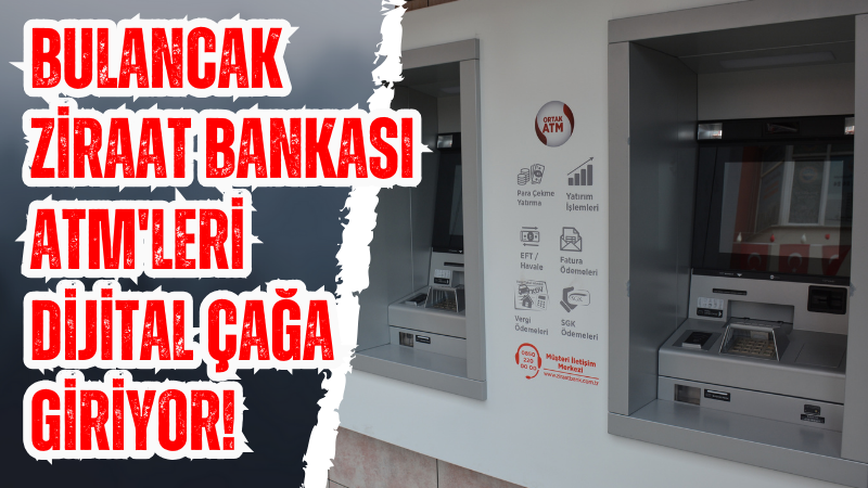 Bulancak Ziraat Bankası ATM'leri Dijital çağa giriyor!
