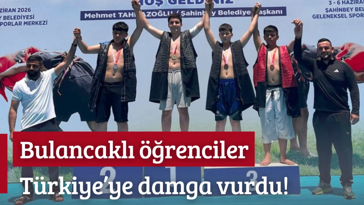 Bulancaklı &ouml;ğrenciler T&uuml;rkiye&rsquo;ye damga vurdu!