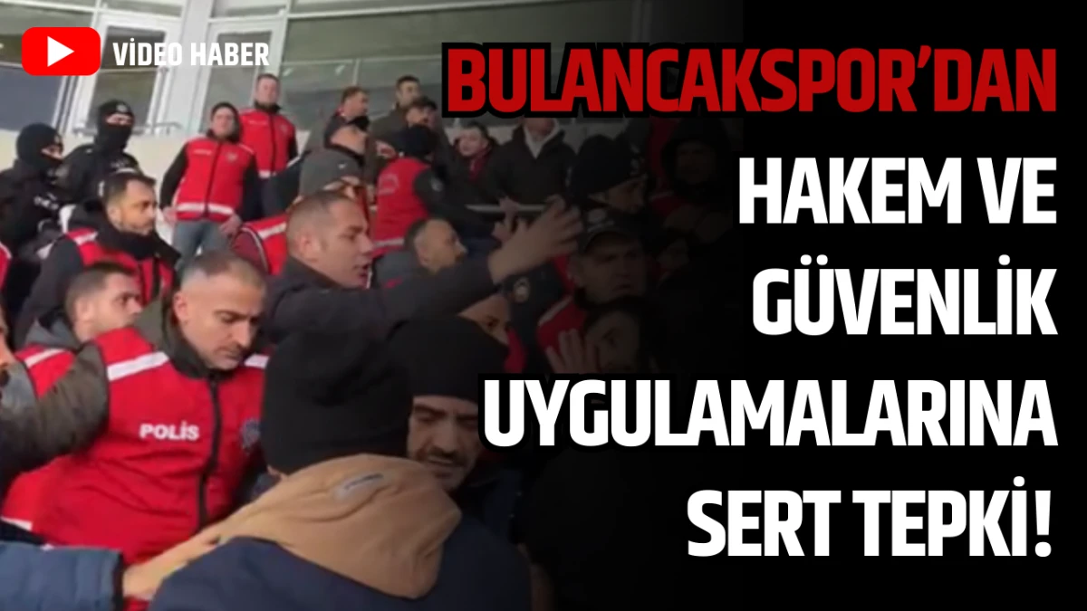 Bulancakspor&rsquo;dan Hakem ve G&uuml;venlik Uygulamalarına Sert Tepki! 