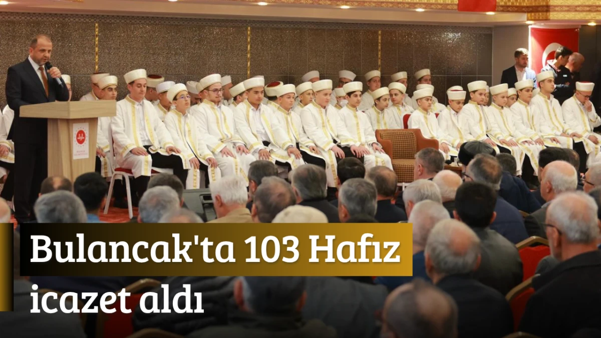 Bulancak'ta 103 Hafız icazet aldı