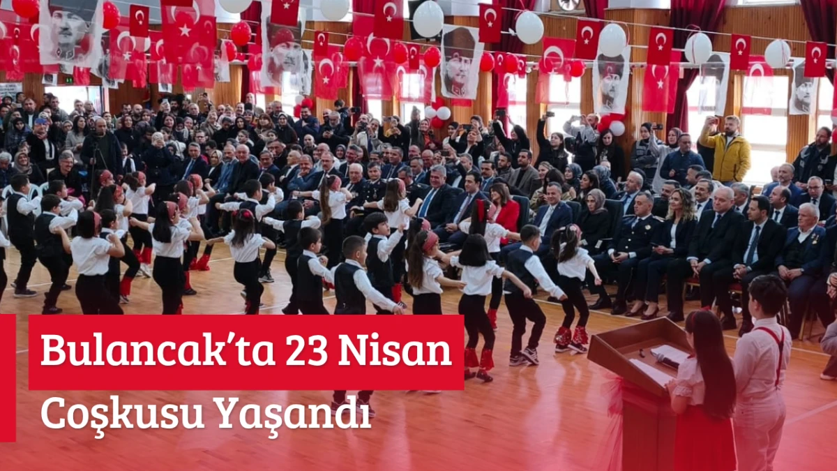 Bulancak&rsquo;ta 23 Nisan Coşkusu Yaşandı