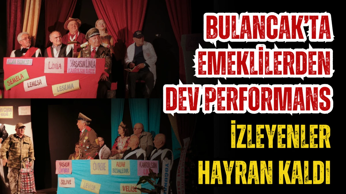 Bulancak&rsquo;ta Emeklilerden Dev Performans! İzleyenler Hayran Kaldı