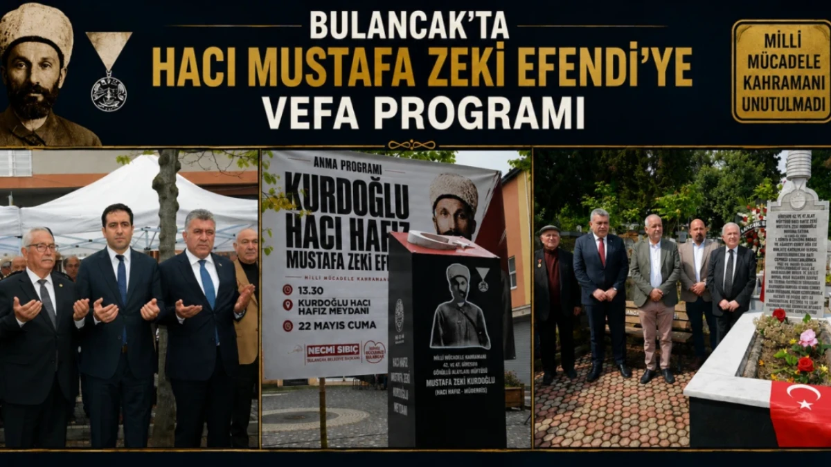 Bulancak&rsquo;ta Hacı Mustafa Zeki Efendi&rsquo;ye Vefa Programı