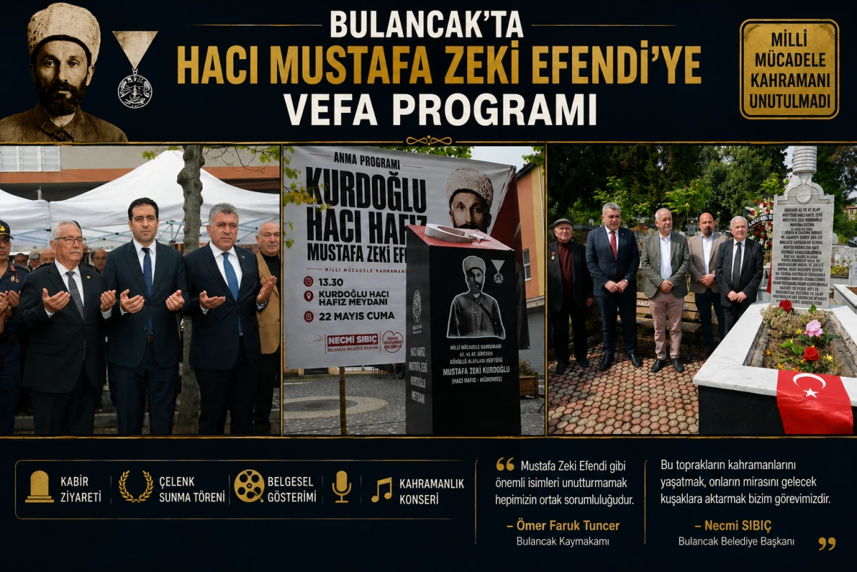 Bulancak&rsquo;ta Hacı Mustafa Zeki Efendi&rsquo;ye Vefa Programı