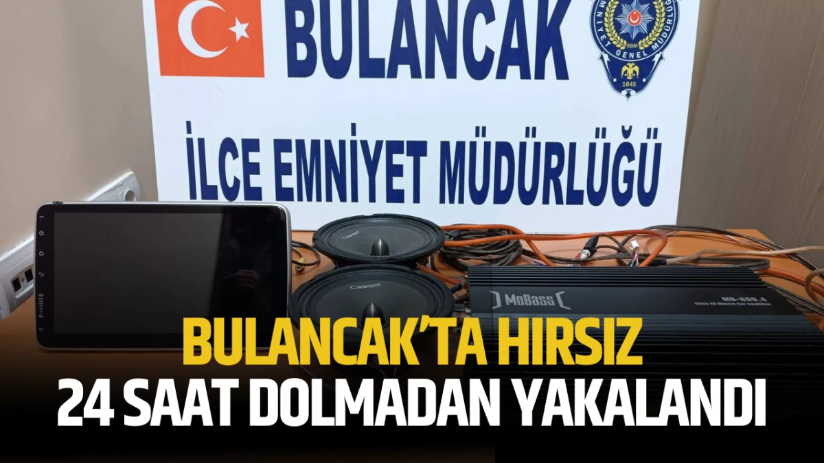 Bulancak&rsquo;ta hırsız 24 saat dolmadan yakalandı 