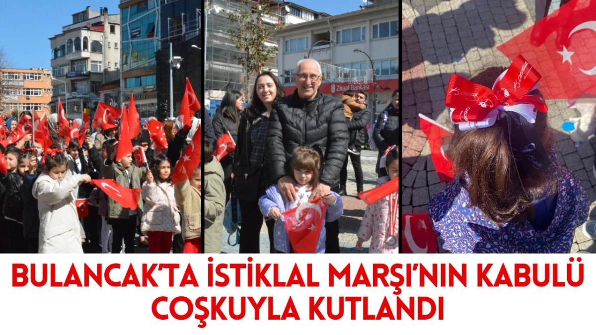 Bulancak&rsquo;ta İstiklal Marşı&rsquo;nın Kabul&uuml; Coşkuyla Kutlandı