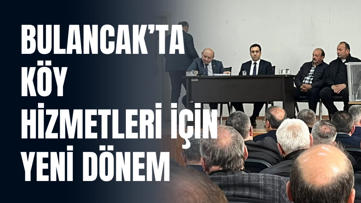 Bulancak&rsquo;ta K&ouml;y Hizmetleri İ&ccedil;in Yeni D&ouml;nem