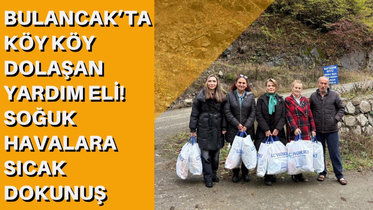 Bulancak’ta Köy Köy Dolaşan Yardım Eli! Soğuk Havalara Sıcak Dokunuş