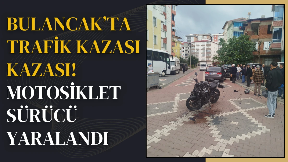 Bulancak’ta Motor Kazası! Ehliyetsiz Sürücü Yaralandı