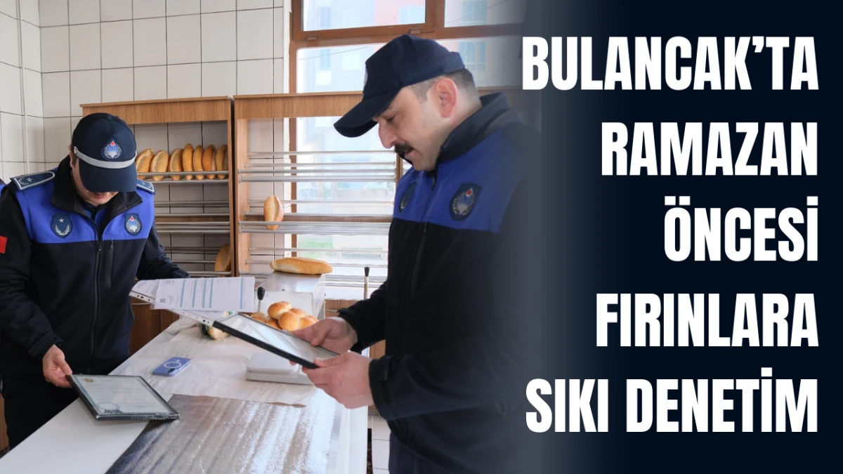 Bulancak&rsquo;ta Ramazan &Ouml;ncesi Fırınlara Sıkı Denetim