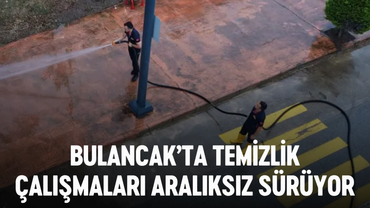 Bulancak&rsquo;ta temizlik &ccedil;alışmaları aralıksız s&uuml;r&uuml;yor