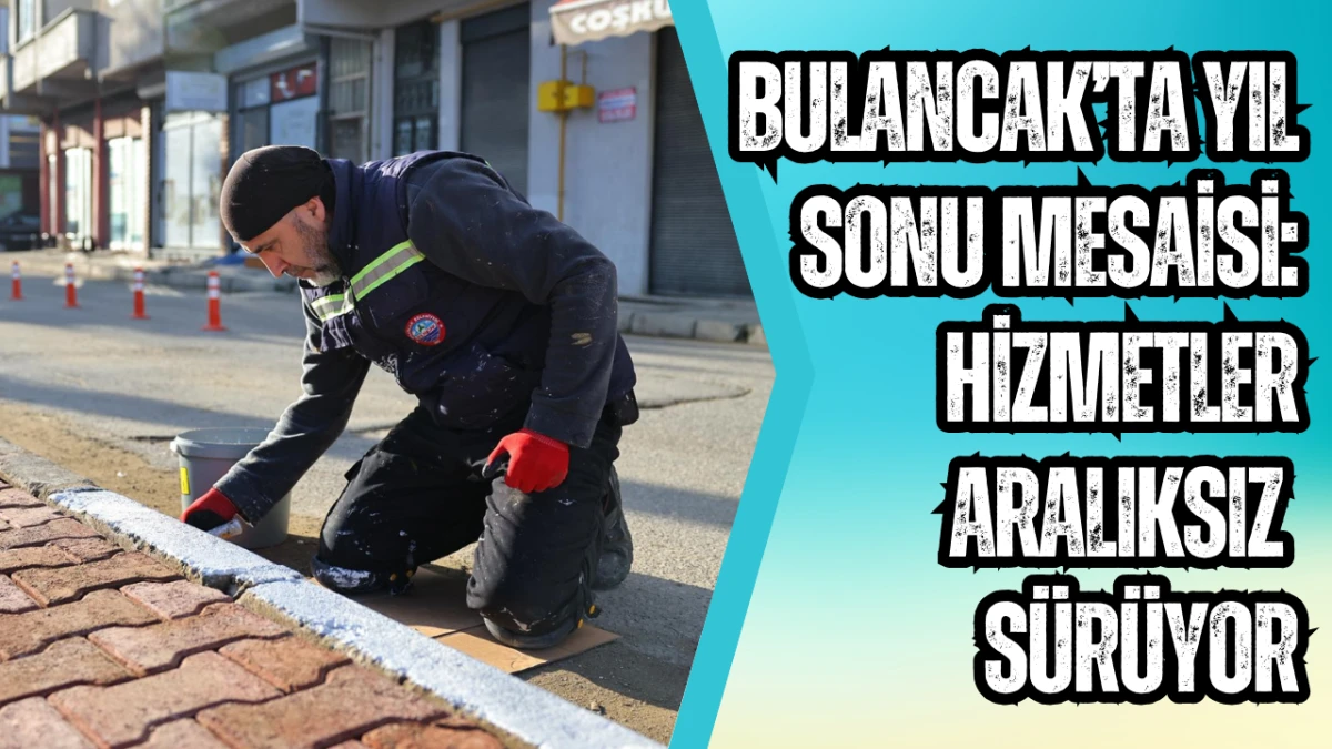 Bulancak’ta Yıl Sonu Mesaisi: Hizmetler Aralıksız Sürüyor