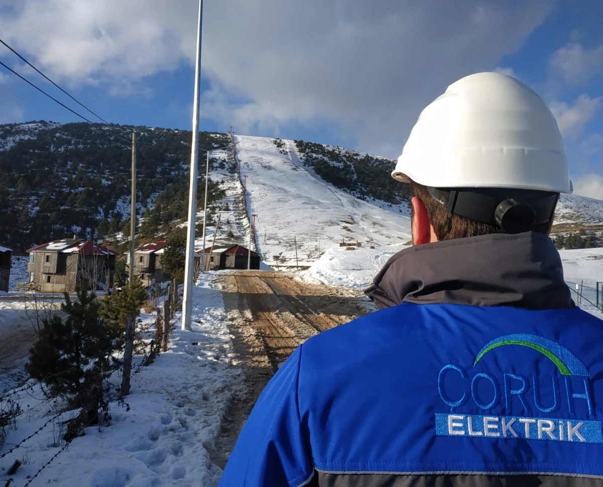 Çoruh EDAŞ’tan zorlu kış şartlarına karşı güçlü hazırlık