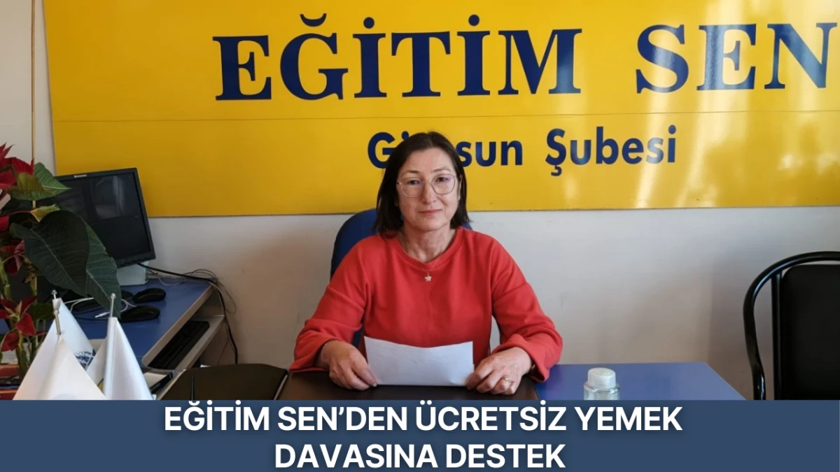 Eğitim Sen’den Ücretsiz Yemek Davasına Destek