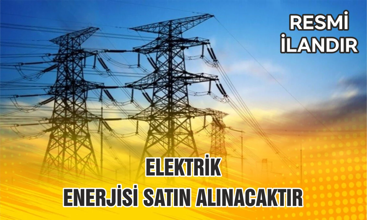ELEKTRİK ENERJİSİ SATIN ALINACAKTIR