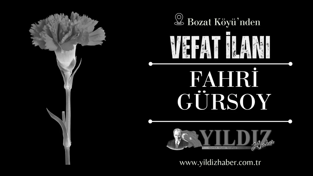 Fahri G&uuml;rsoy vefat etti