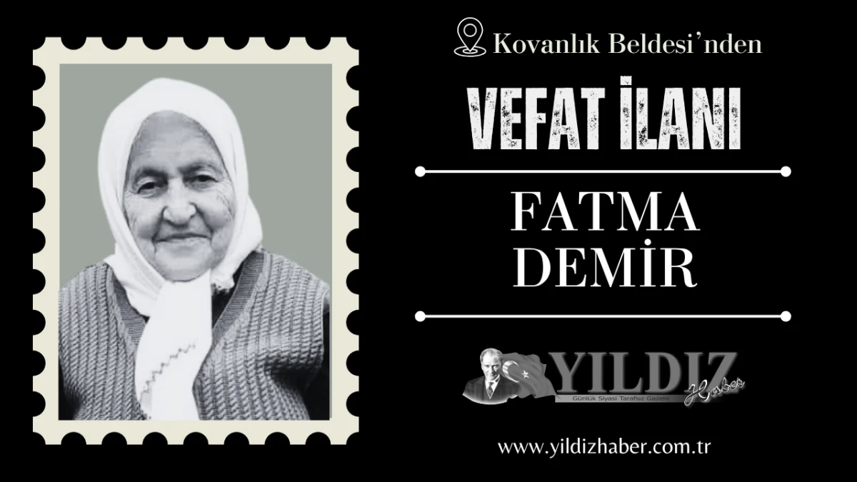  Fatma Demir vefat etti