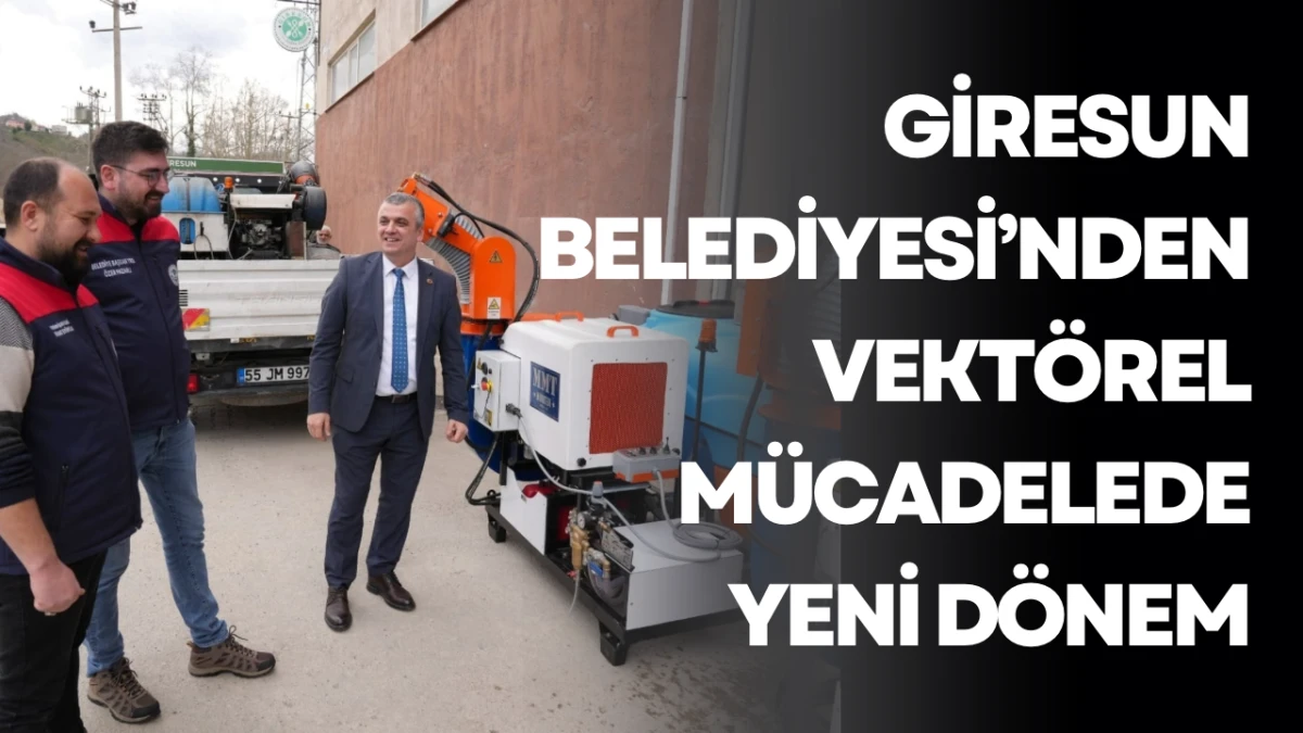 Giresun Belediyesi&rsquo;nden Vekt&ouml;rel M&uuml;cadelede Yeni D&ouml;nem
